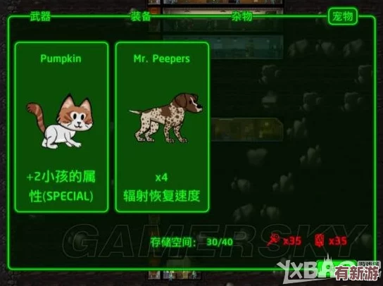 輻射避難所：全方位解析最強寵物伙伴-助力生存挑戰(zhàn)的最佳選擇！